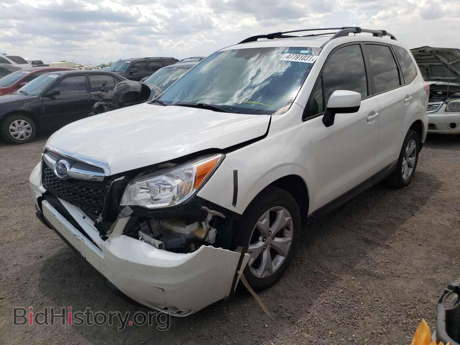2015 SUBARU FORESTER - VIN: JF2SJADC6FH482596 - Фото 2