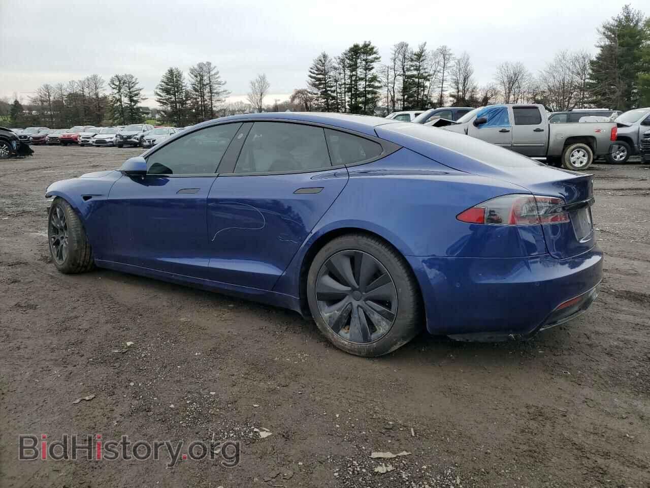 2022 TESLA MODEL S - VIN: 5YJSA1E59NF471086 - Фото 2