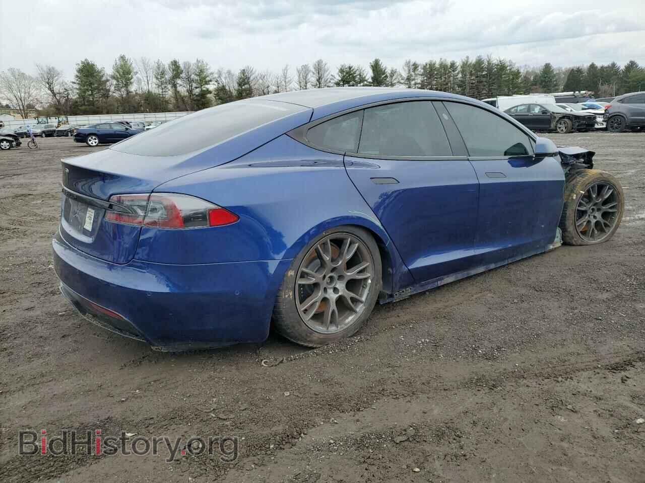 2022 TESLA MODEL S - VIN: 5YJSA1E59NF471086 - Фото 3