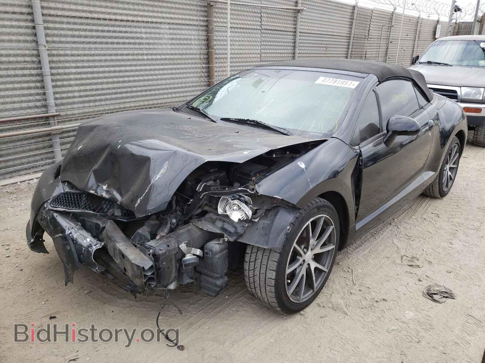2011 MITSUBISHI ECLIPSE - VIN: 4A37L2EFXBE002985 - Фото 2