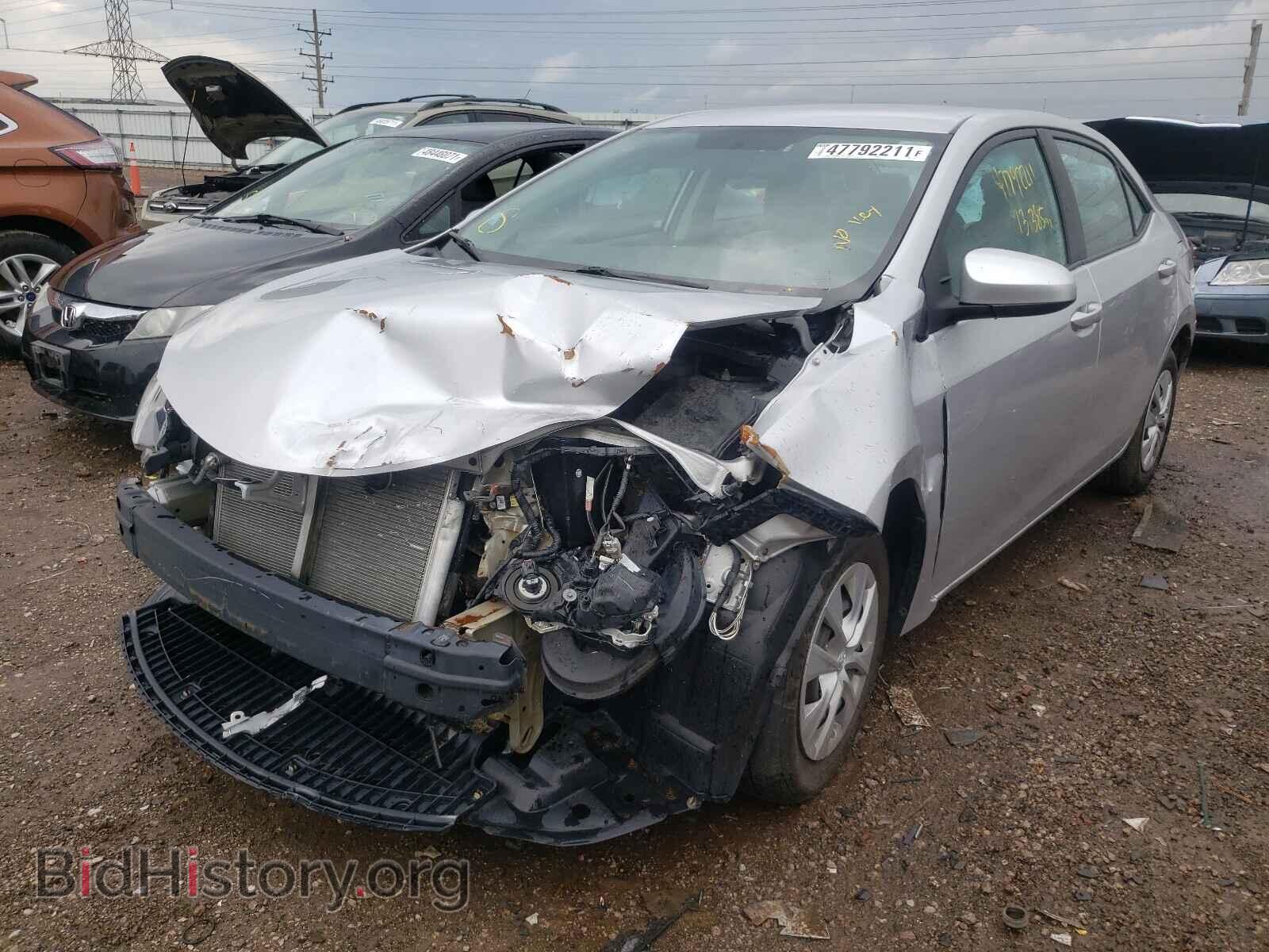 2014 TOYOTA COROLLA - VIN: 5YFBURHEXEP070684 - Фото 2