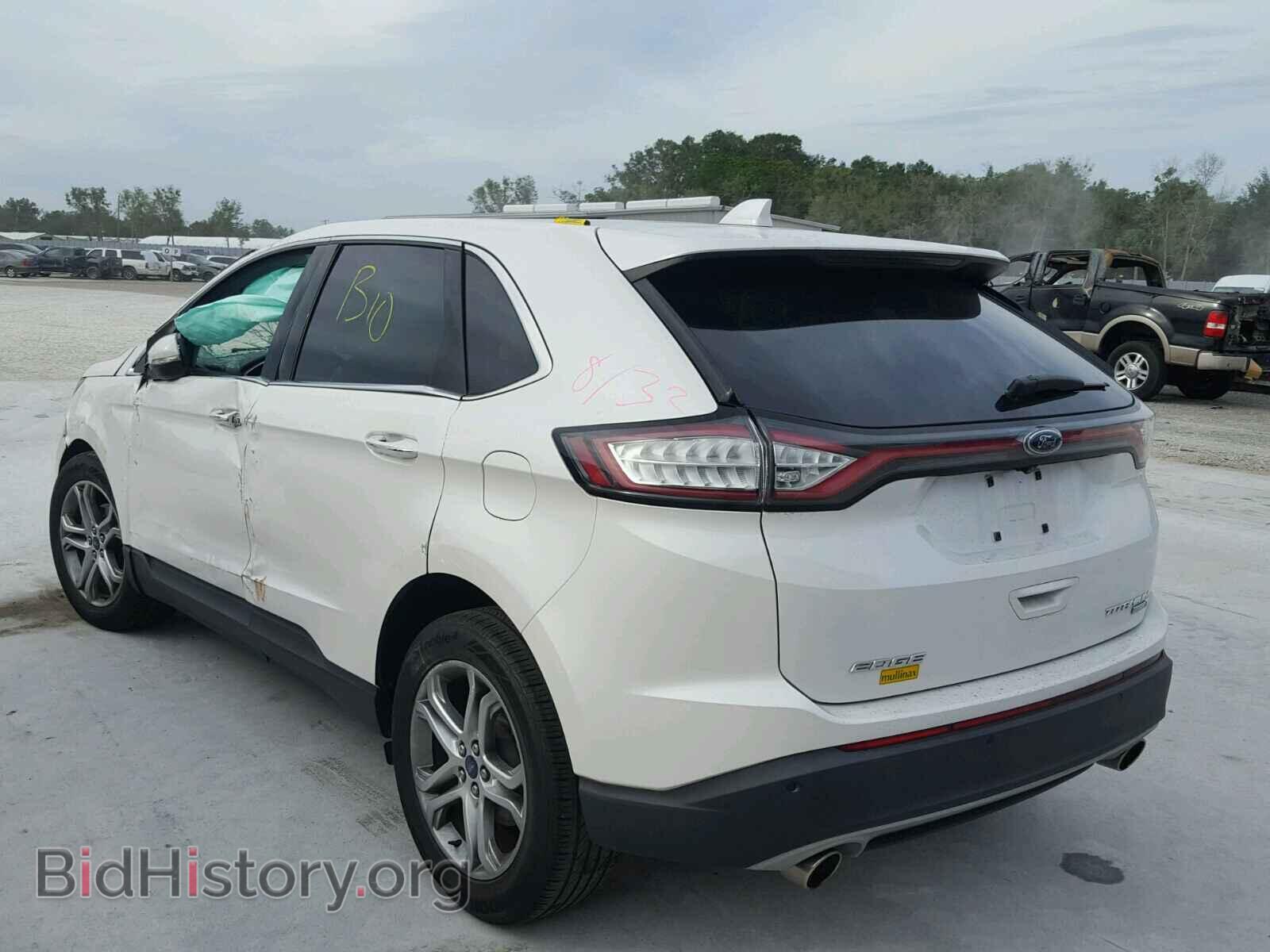 2015 FORD EDGE - VIN: 2FMTK3K92FBB23127 - Фото 3