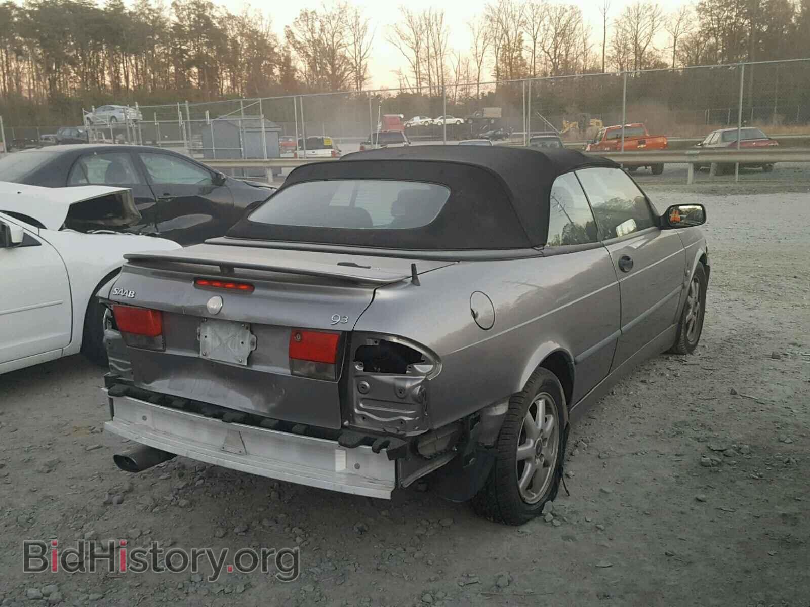 2001 SAAB 9 3 - VIN: YS3DP75G017006345 - Фото 4