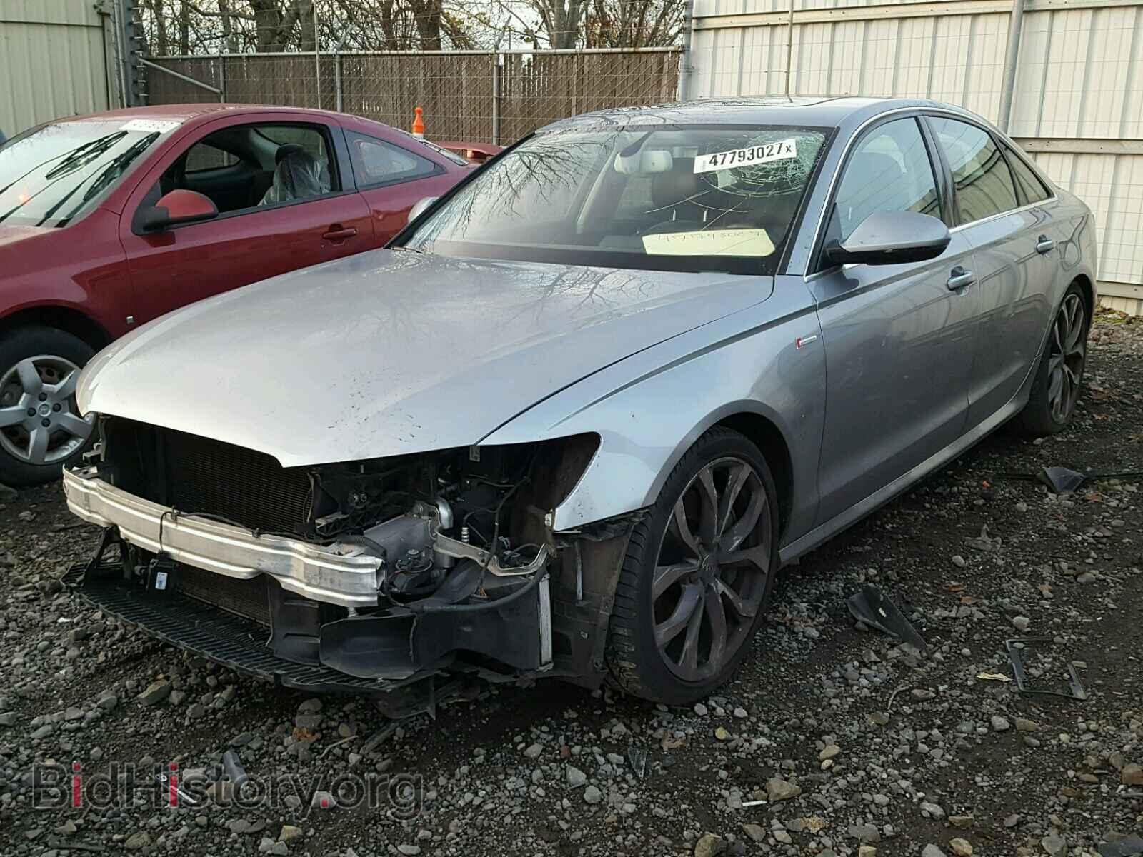 2012 AUDI A6 - VIN: WAUHGAFC6CN173743 - Фото 2