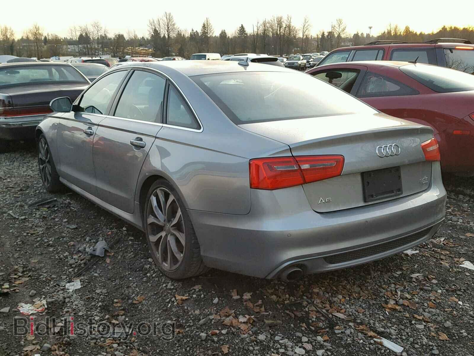 2012 AUDI A6 - VIN: WAUHGAFC6CN173743 - Фото 3