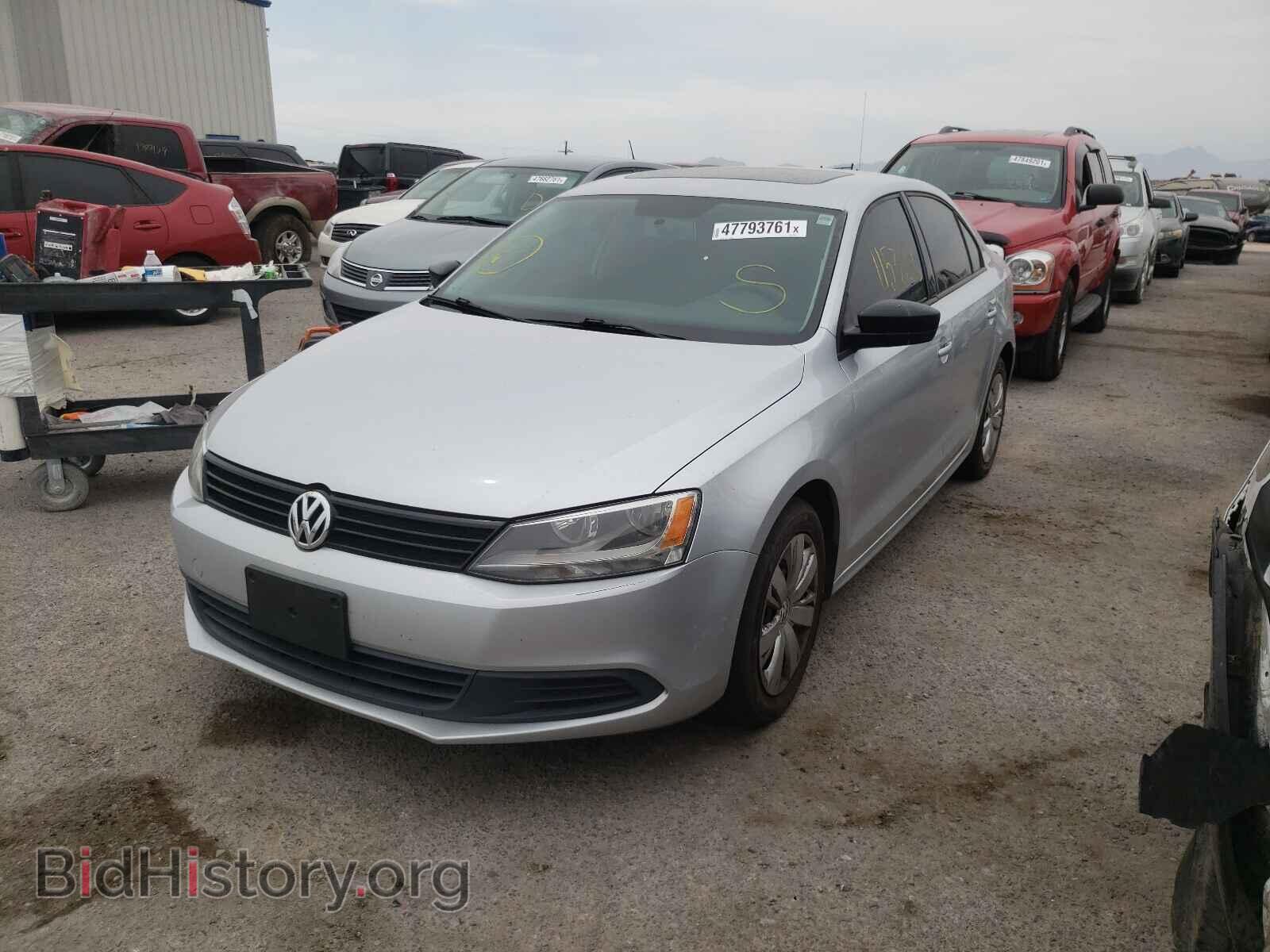 2012 VOLKSWAGEN JETTA - VIN: 3VW1K7AJ0CM349401 - Фото 2