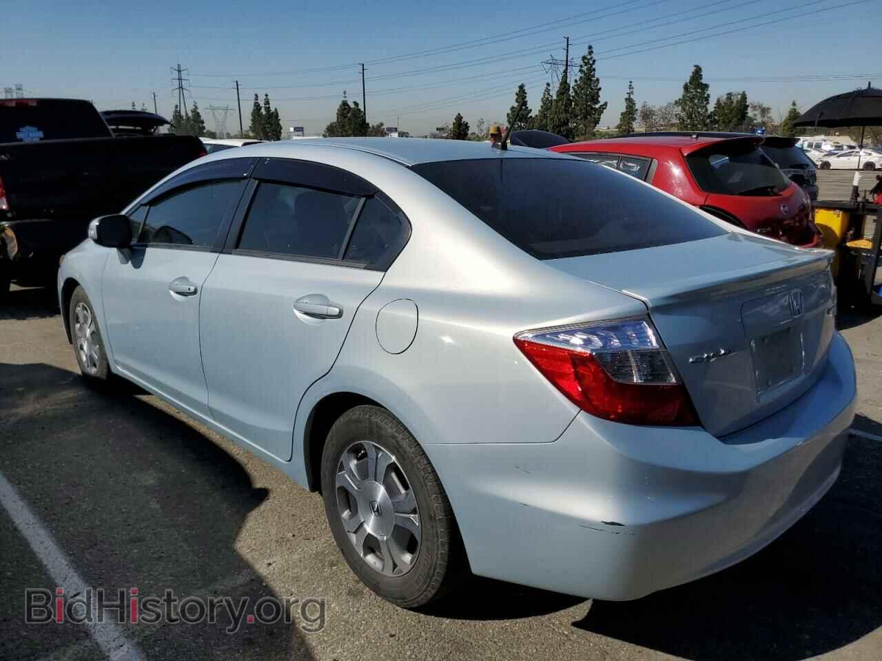 2012 HONDA CIVIC - VIN: JHMFB4F28CS006351 - Фото 2