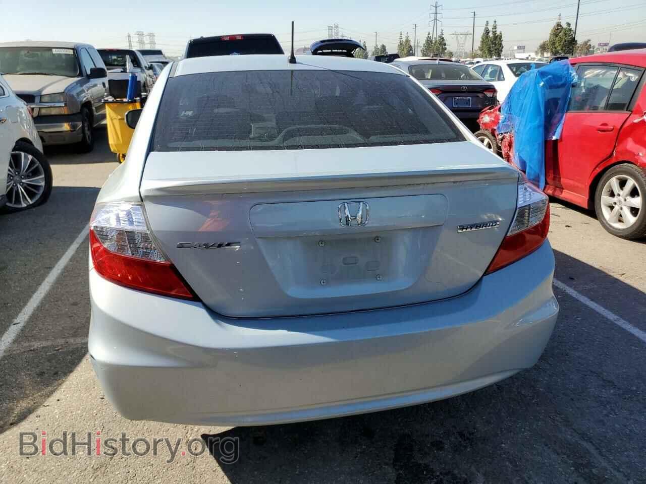 2012 HONDA CIVIC - VIN: JHMFB4F28CS006351 - Фото 6