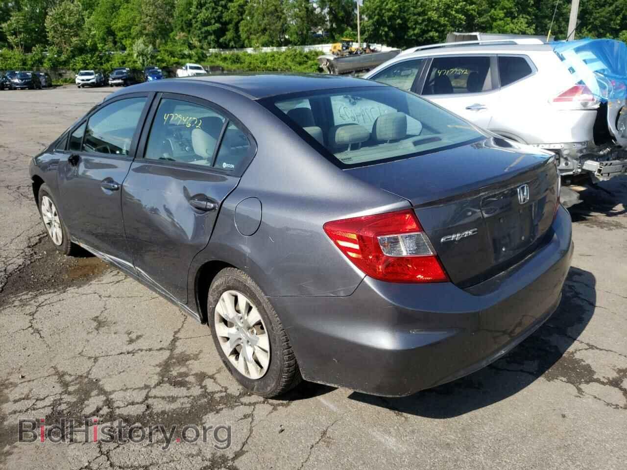 2012 HONDA CIVIC - VIN: 19XFB2F50CE325519 - Фото 3