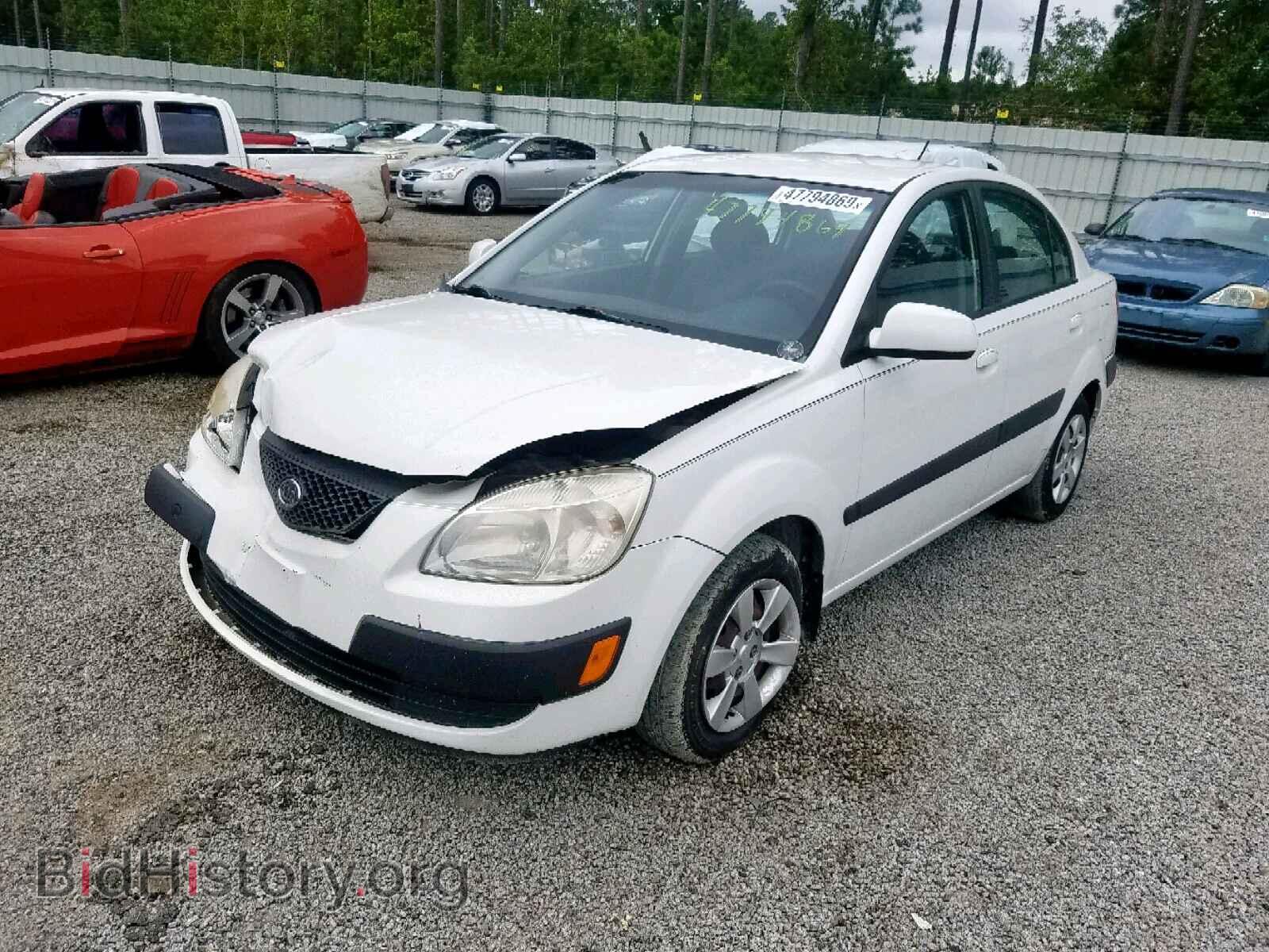2007 KIA RIO BASE - VIN: KNADE123776274543 - Photo 2