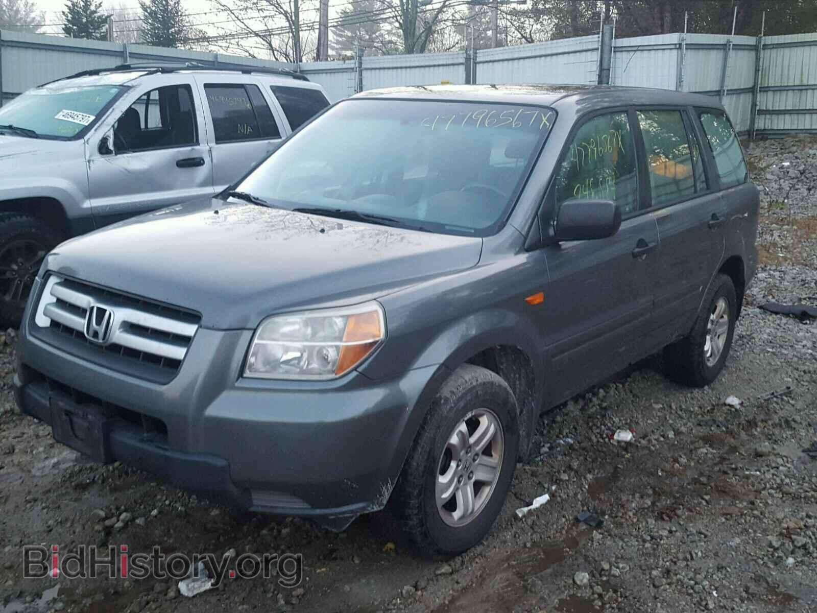 2007 HONDA PILOT - VIN: 5FNYF281X7B025784 - Фото 2