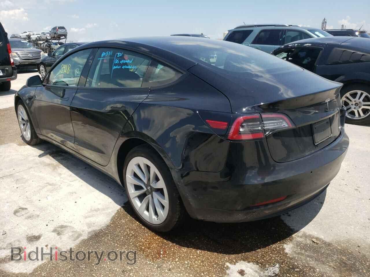 2022 TESLA MODEL 3 - VIN: 5YJ3E1EA7NF191138 - Фото 3