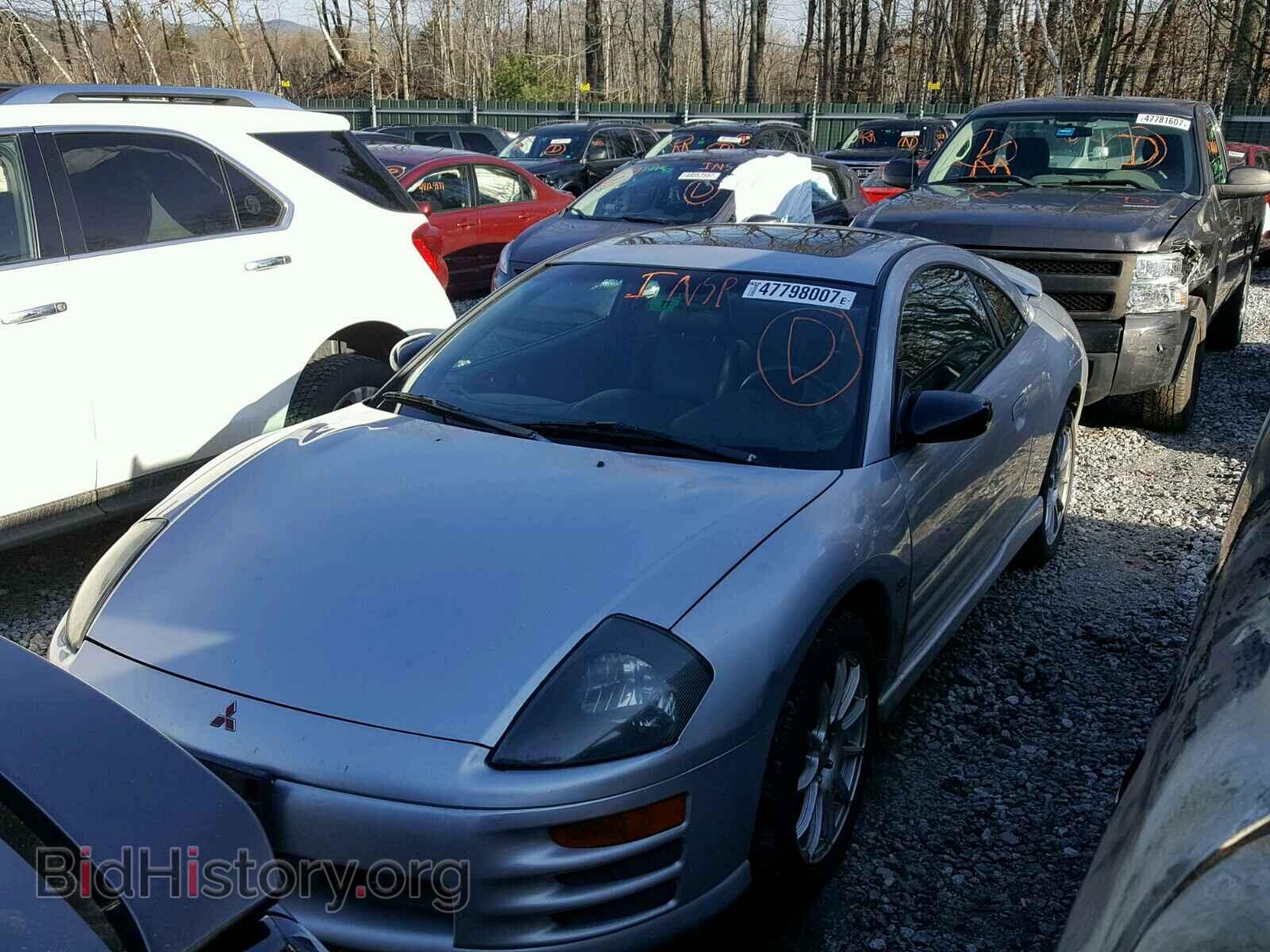 2001 MITSUBISHI ECLIPSE - VIN: 4A3AC54H81E095997 - Photo 2