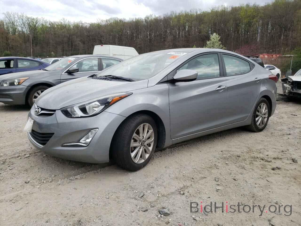 Photo KMHDH4AEXFU446911 - HYUNDAI ELANTRA 2015