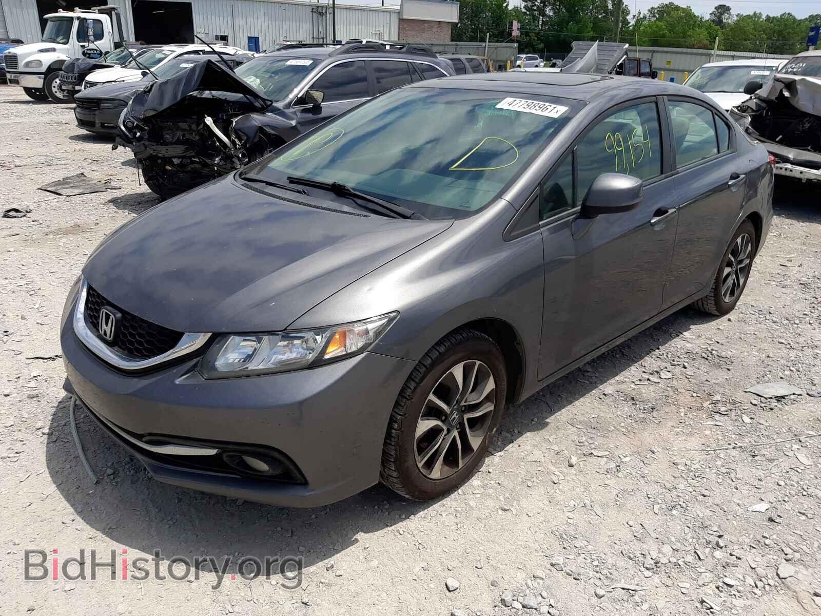 2013 HONDA CIVIC - VIN: 2HGFB2F95DH522938 - Фото 2