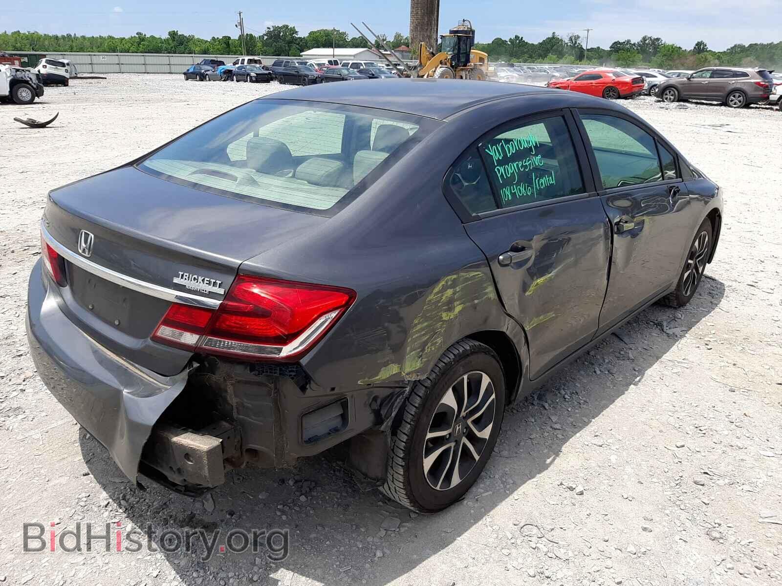 2013 HONDA CIVIC - VIN: 2HGFB2F95DH522938 - Фото 4