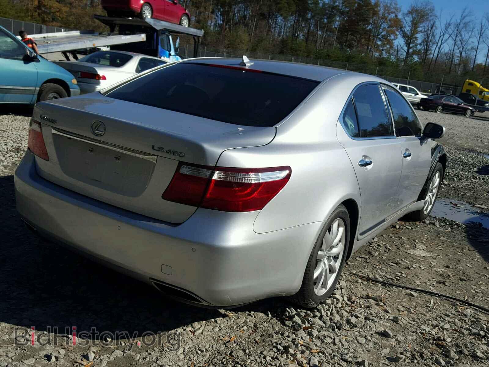 2008 LEXUS LS460 - VIN: JTHBL46F085058948 - Фото 4