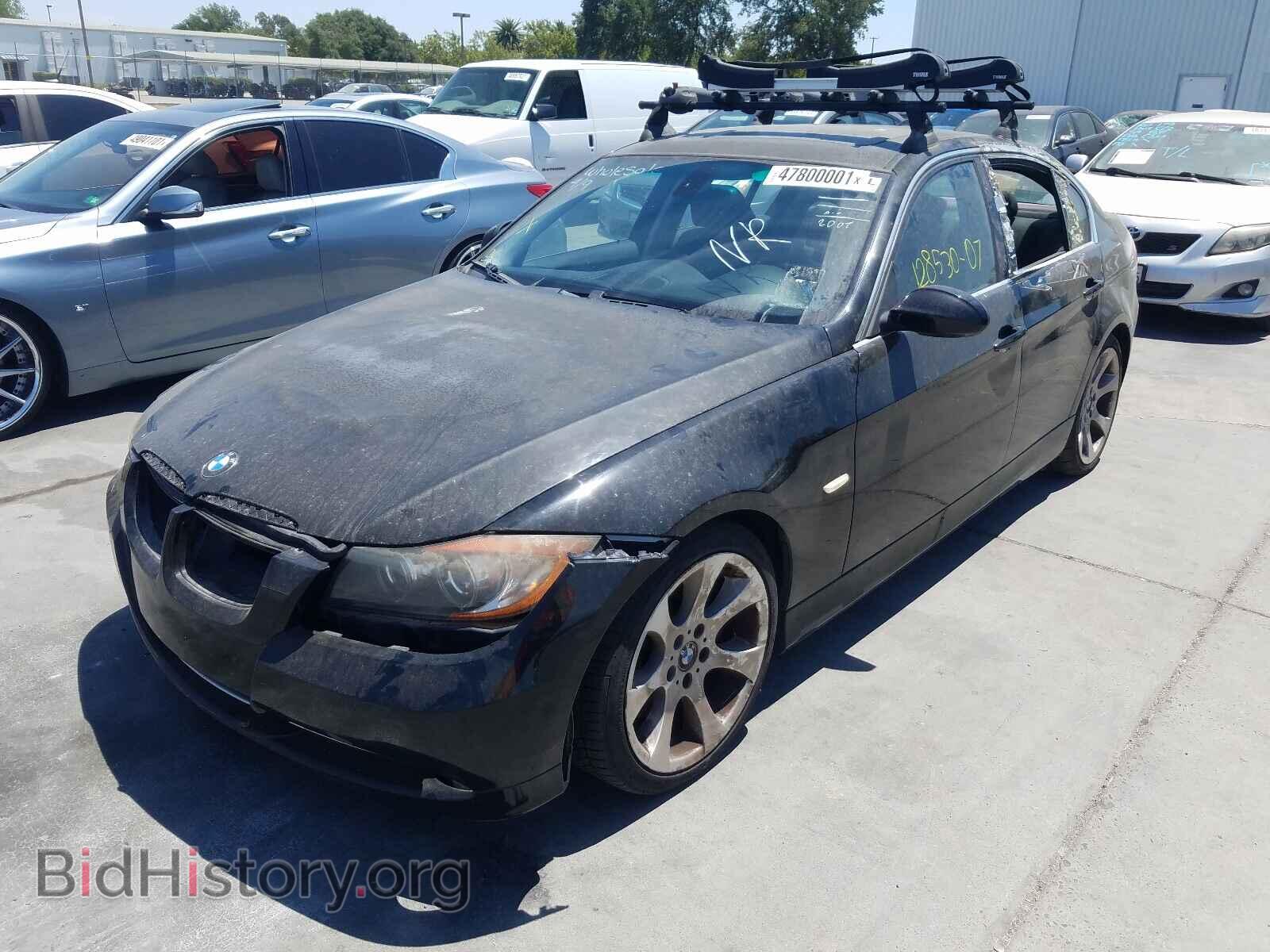 2007 BMW 3 SERIES - VIN: WBAVB73507VF53258 - Фото 2