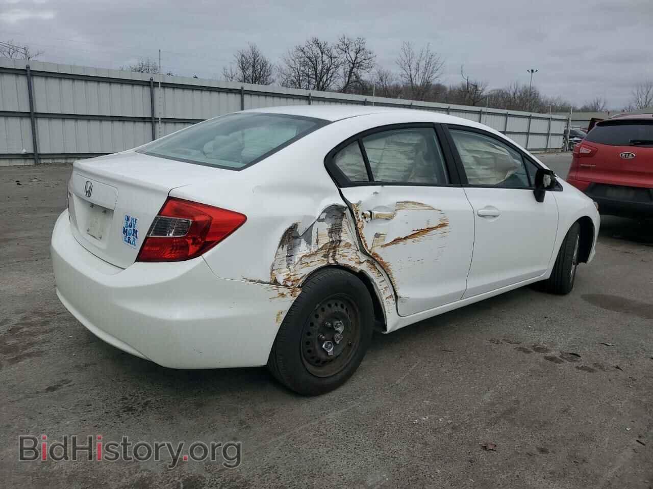 2012 HONDA CIVIC - VIN: 19XFB2F58CE312940 - Фото 3