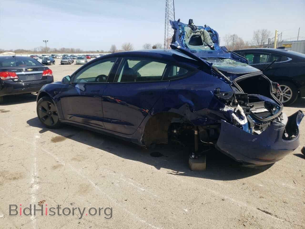 2022 TESLA MODEL 3 - VIN: 5YJ3E1EB5NF120061 - Фото 2