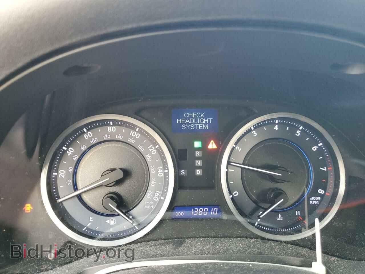 2012 LEXUS IS - VIN: JTHBF5C23C5160106 - Фото 9