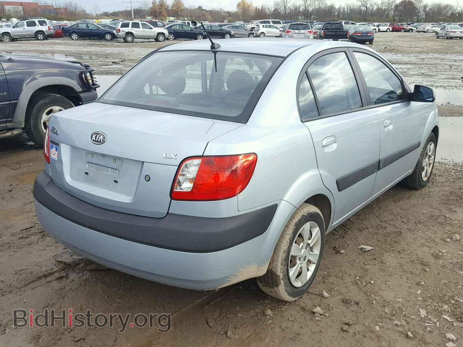 2007 KIA RIO BASE - VIN: KNADE123776290340 - Photo 4