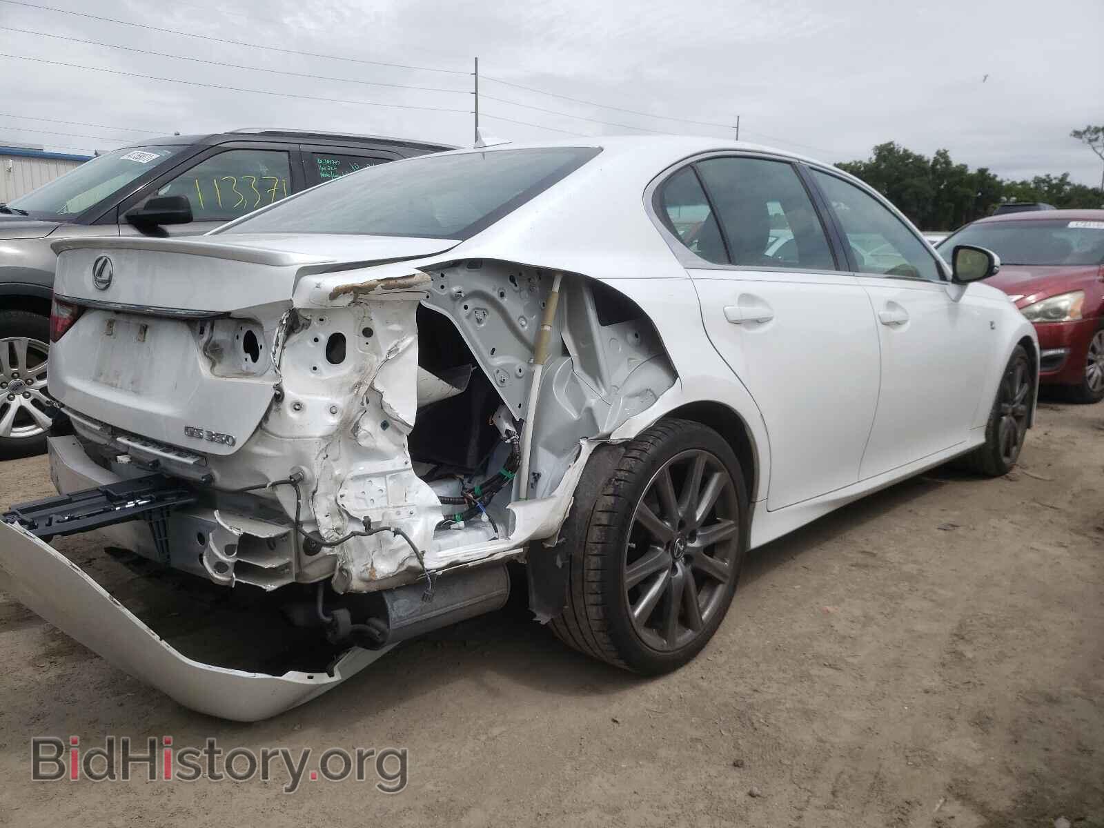 2013 LEXUS GS350 - VIN: JTHBE1BL5D5007170 - Фото 4