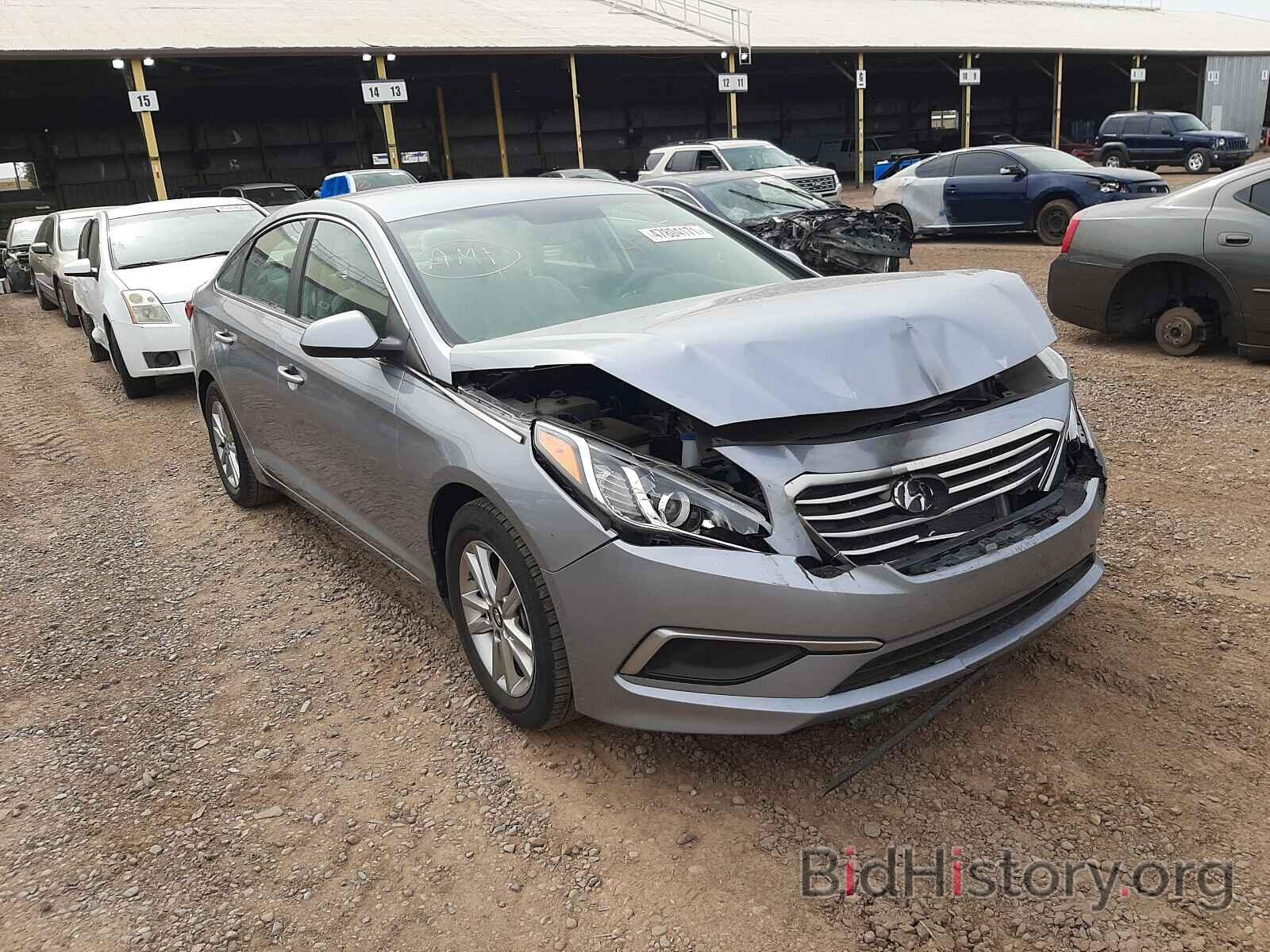 Photo 5NPE24AF0HH505609 - HYUNDAI SONATA 2017