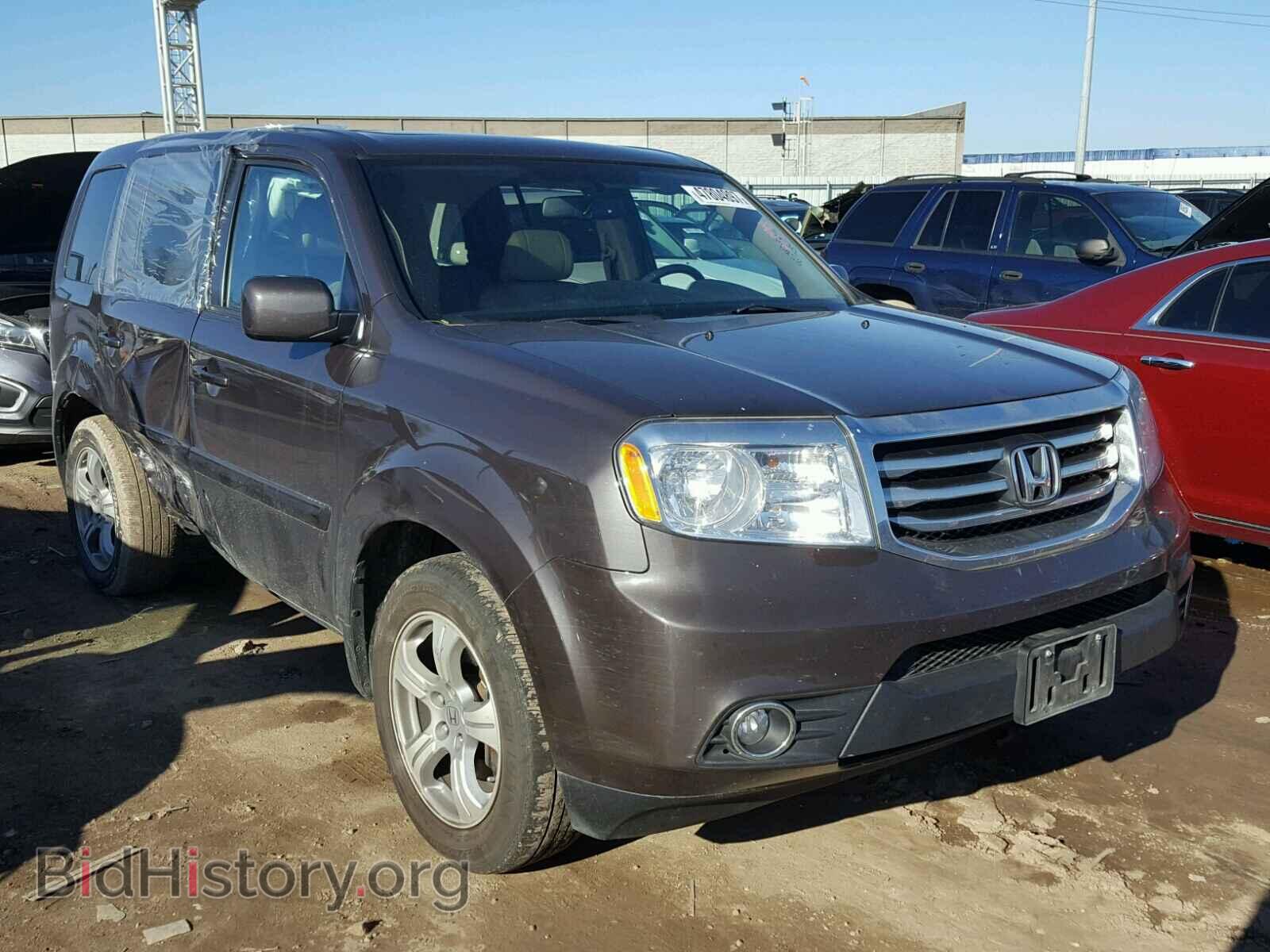 Фотография 5FNYF4H68DB077370 - HONDA PILOT 2013