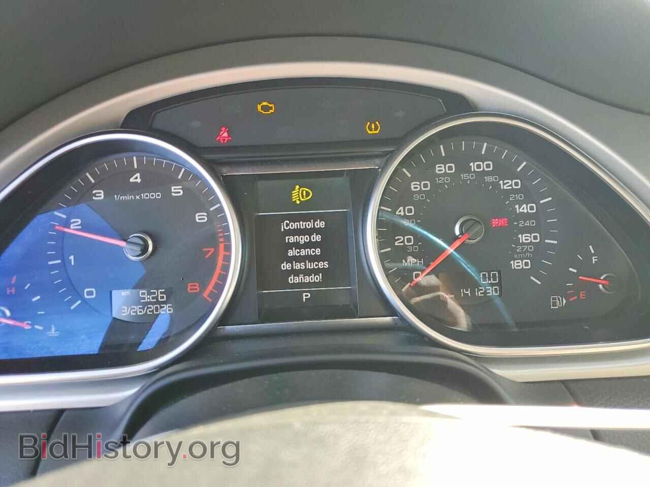 2012 AUDI Q7 - VIN: WA1LGAFE3CD004505 - Фото 9