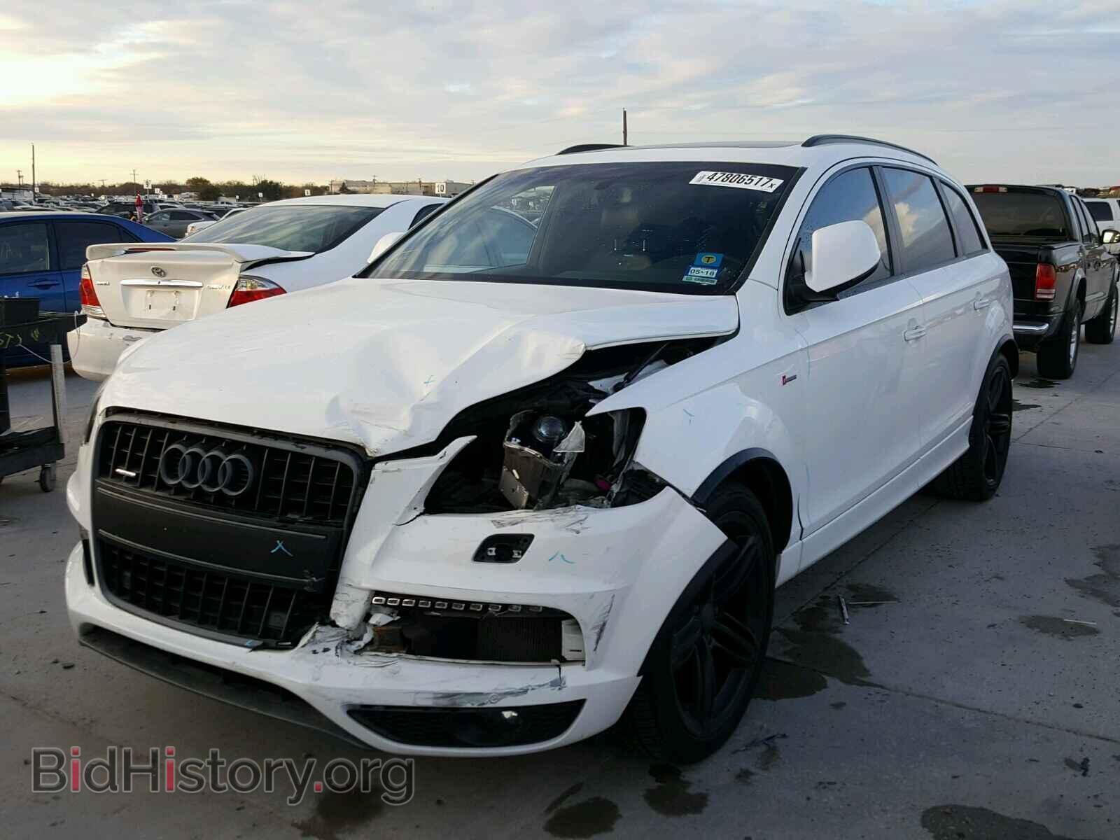 2012 AUDI Q7 - VIN: WA1DGAFE8CD002575 - Фото 2