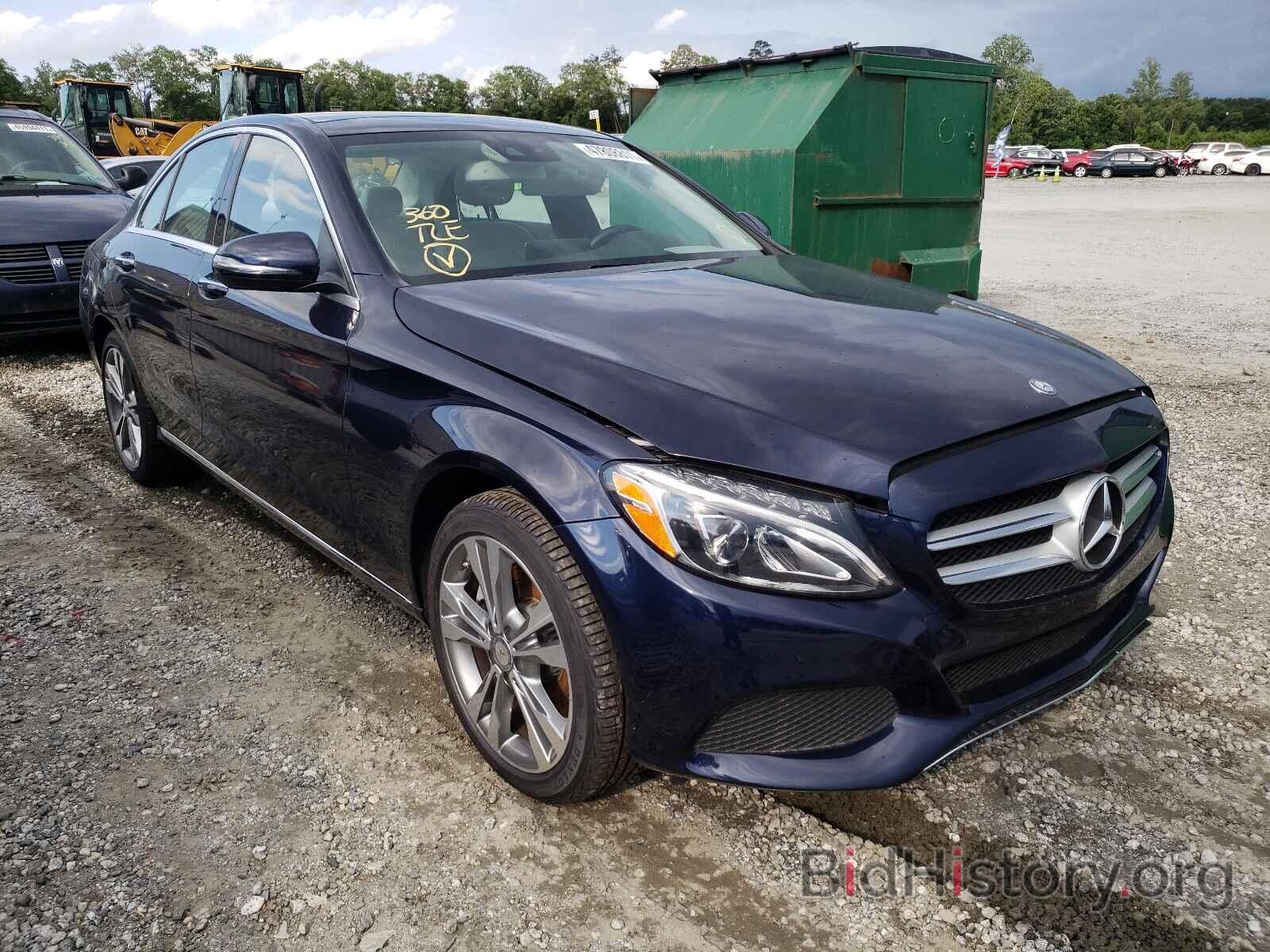 Photo 55SWF4KB7GU127997 - MERCEDES-BENZ C-CLASS 2016