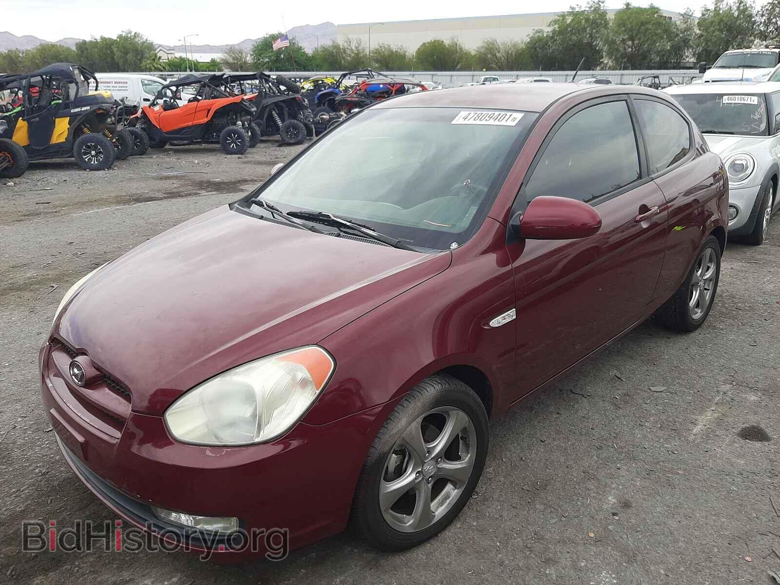 2007 HYUNDAI ACCENT - VIN: KMHCN36C37U043473 - Photo 2