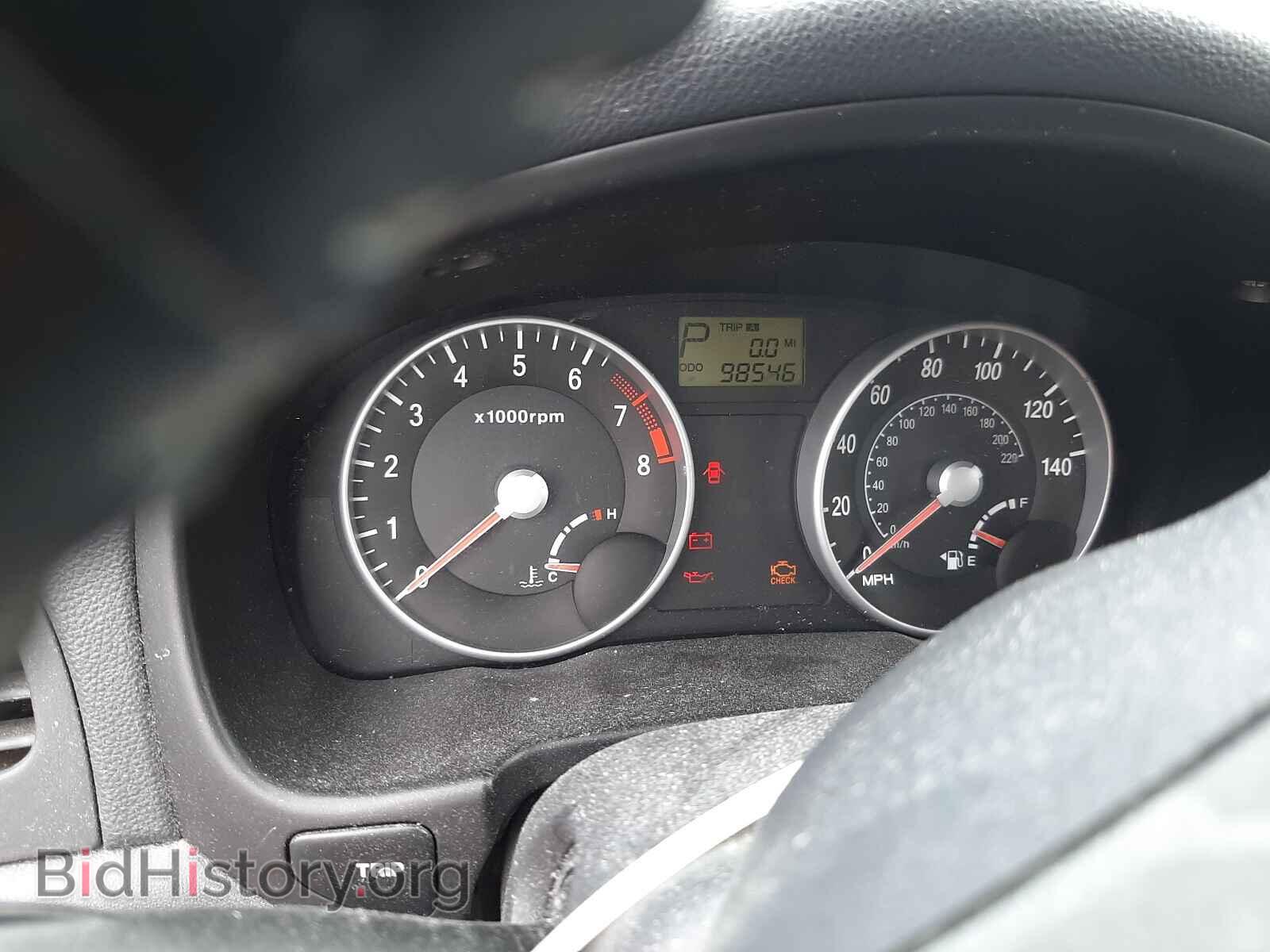 2007 HYUNDAI ACCENT - VIN: KMHCN36C37U043473 - Photo 8