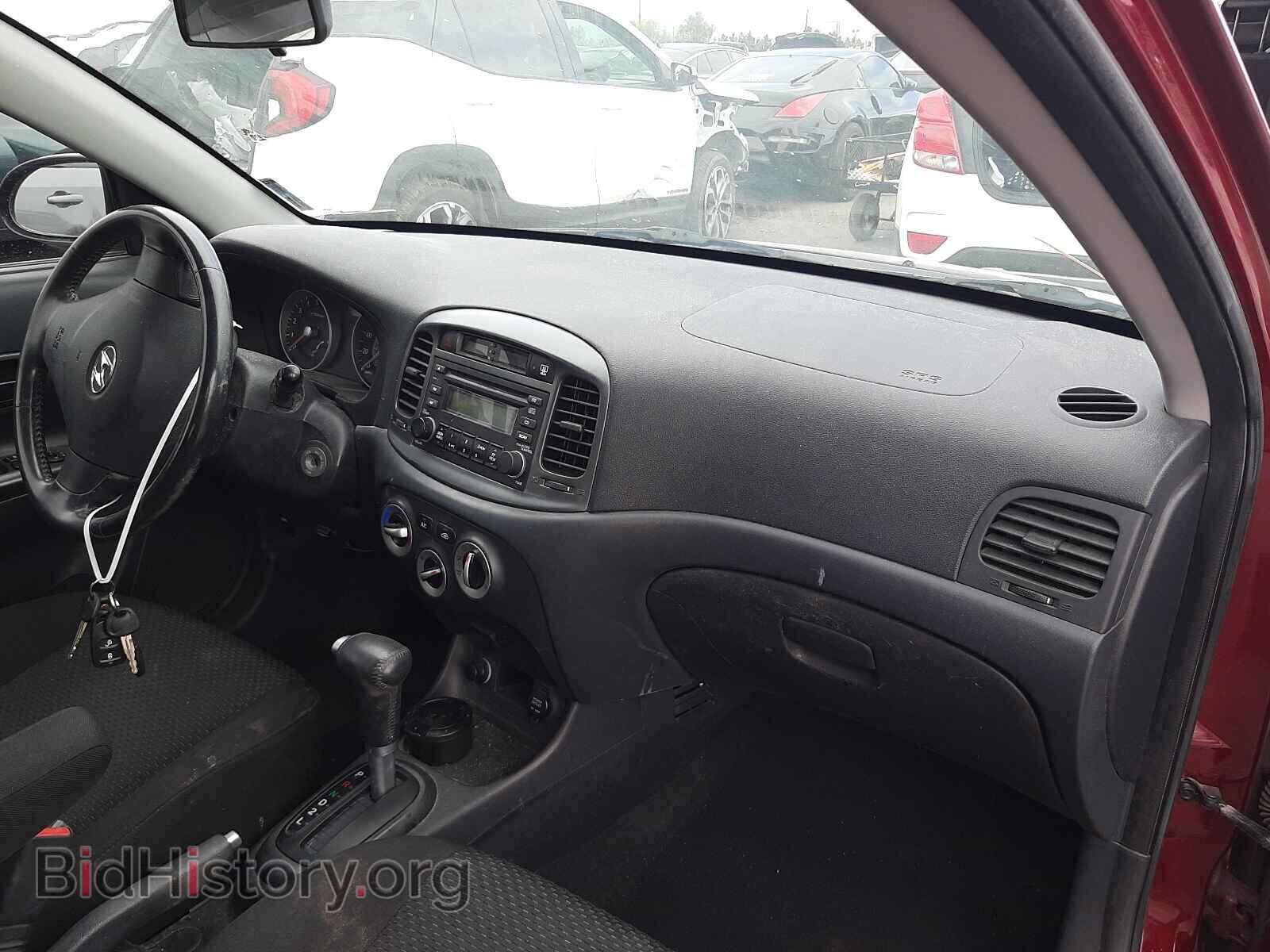 2007 HYUNDAI ACCENT - VIN: KMHCN36C37U043473 - Photo 9
