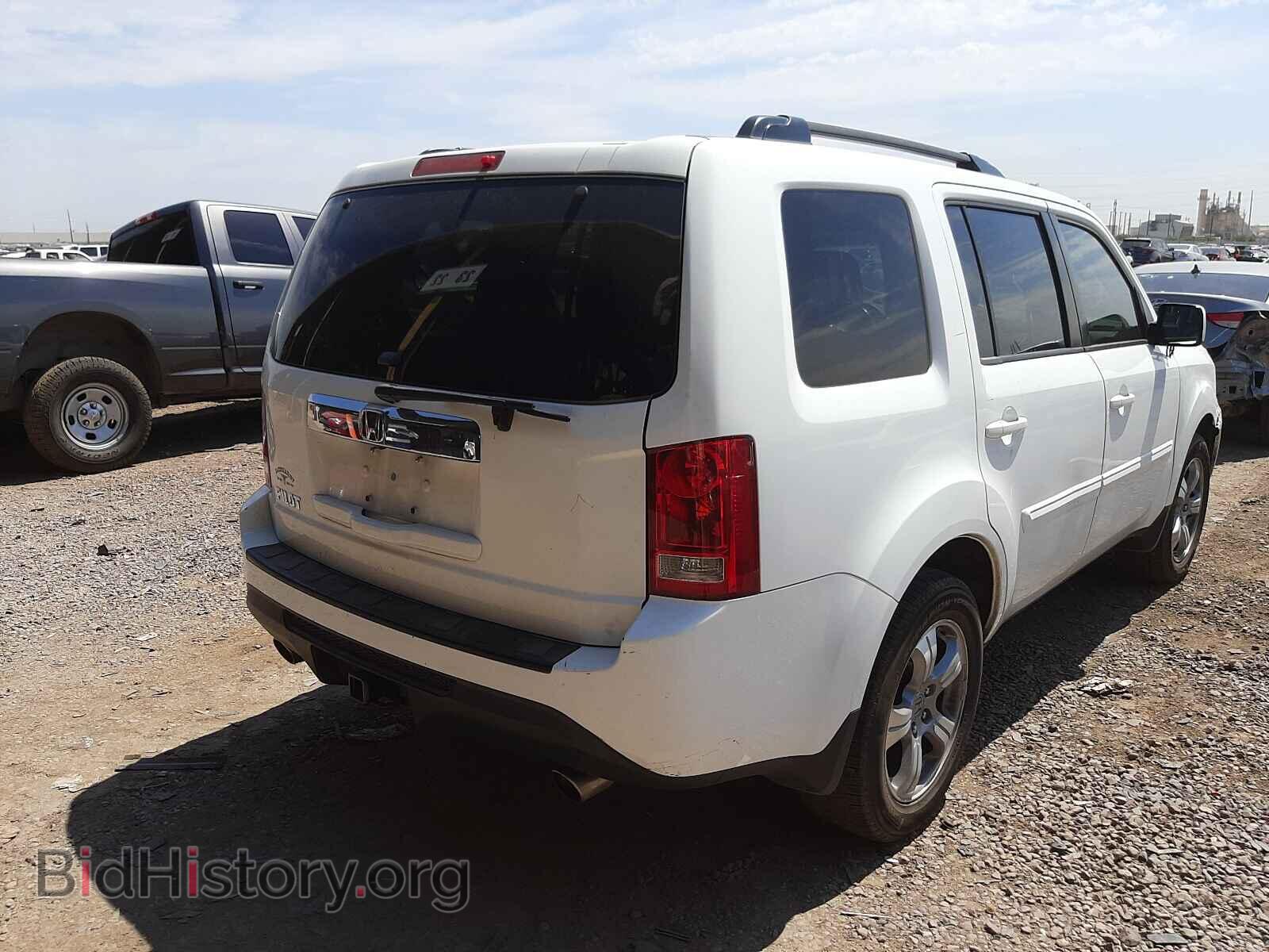 2013 HONDA PILOT - VIN: 5FNYF3H52DB033110 - Фото 4