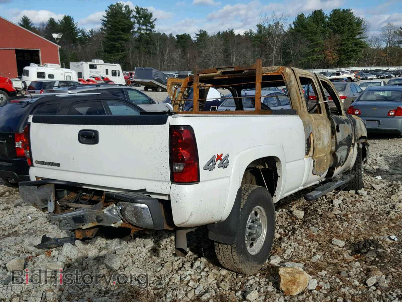 2007 CHEVROLET SILVERADO - VIN: 1GCHK29U87E196541 - Фото 4