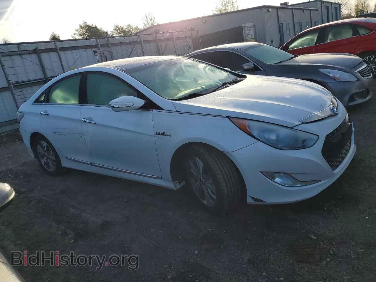 2013 HYUNDAI SONATA - VIN: KMHEC4A43DA050909 - Фото 4