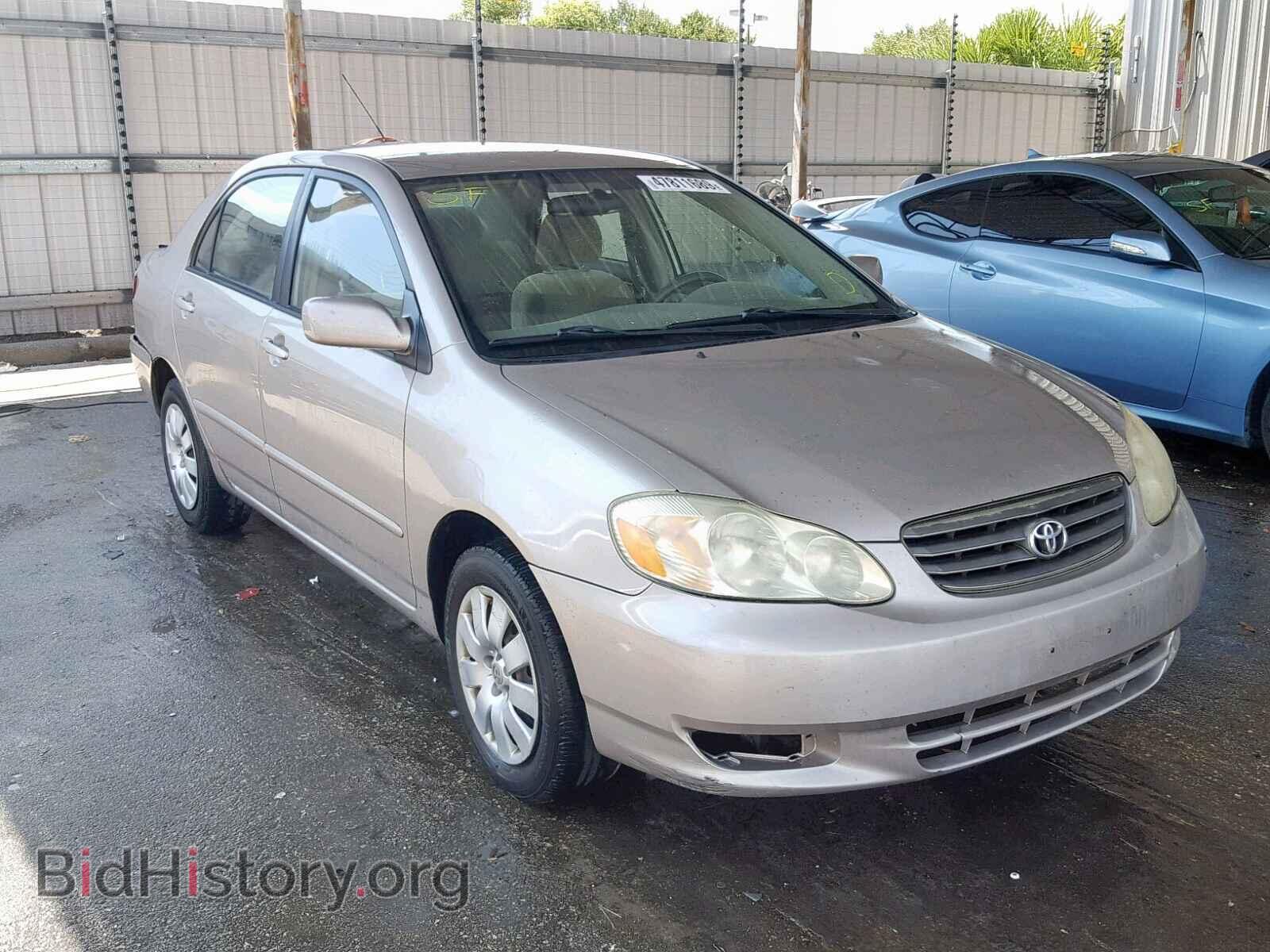 Photo 2T1BR32E23C053785 - TOYOTA COROLLA 2003