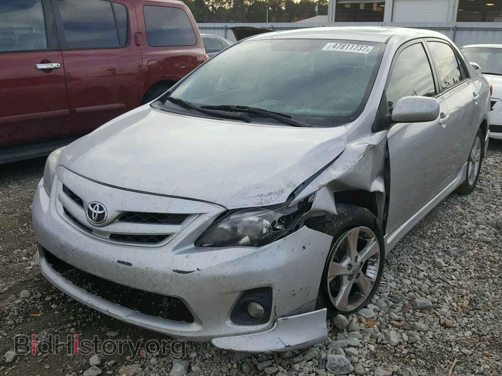 2012 TOYOTA COROLLA BA - VIN: 2T1BU4EE7CC779660 - Фото 2
