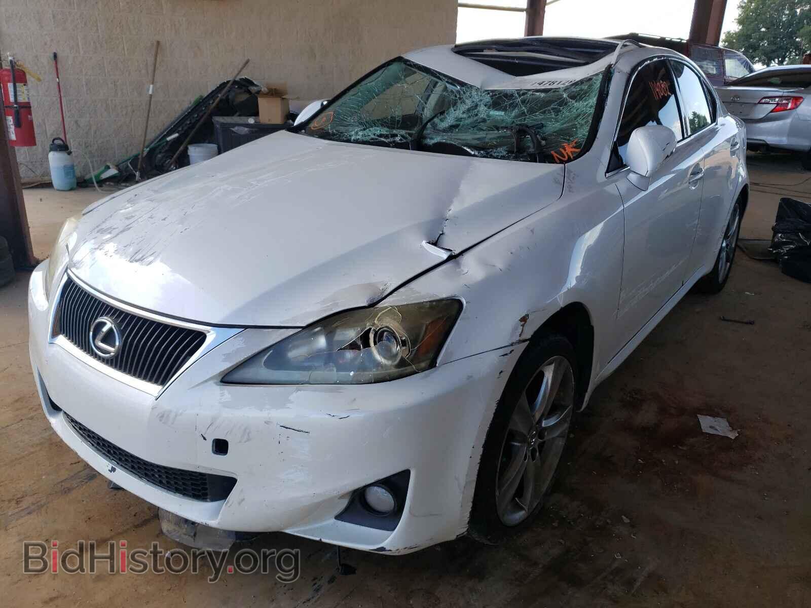 2011 LEXUS IS - VIN: JTHBF5C21B5134618 - Фото 2