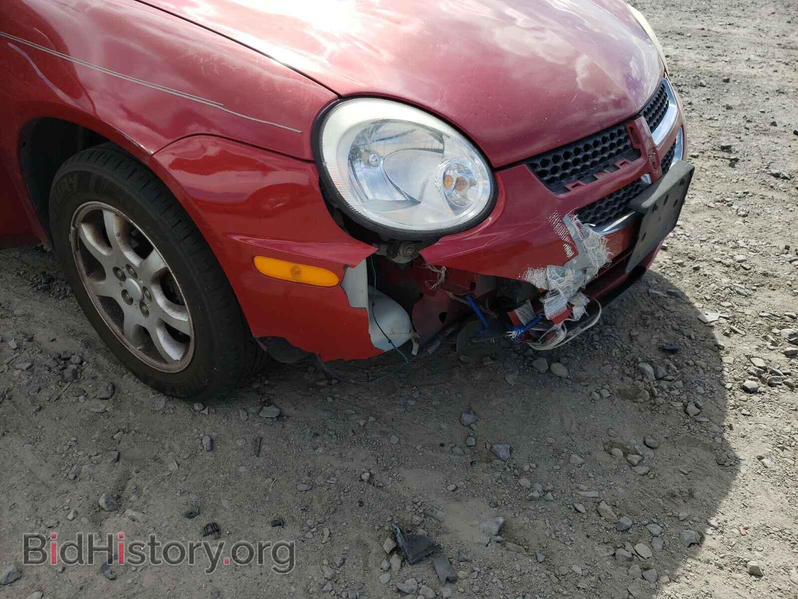 2005 DODGE NEON - VIN: 1B3ES56C65D277672 - Фото 9