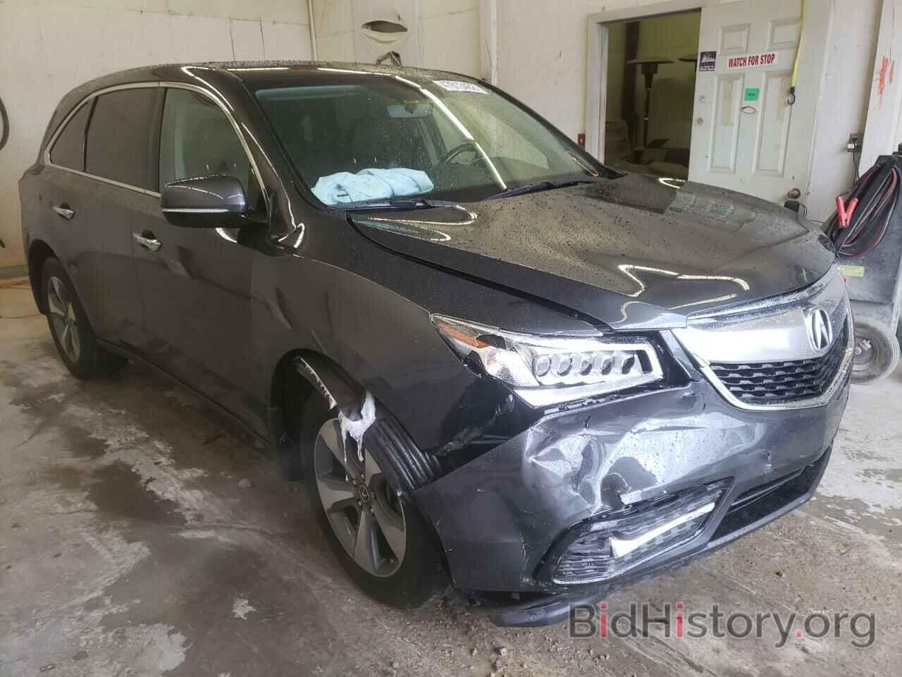 Photo 5FRYD4H2XGB020156 - ACURA MDX 2016