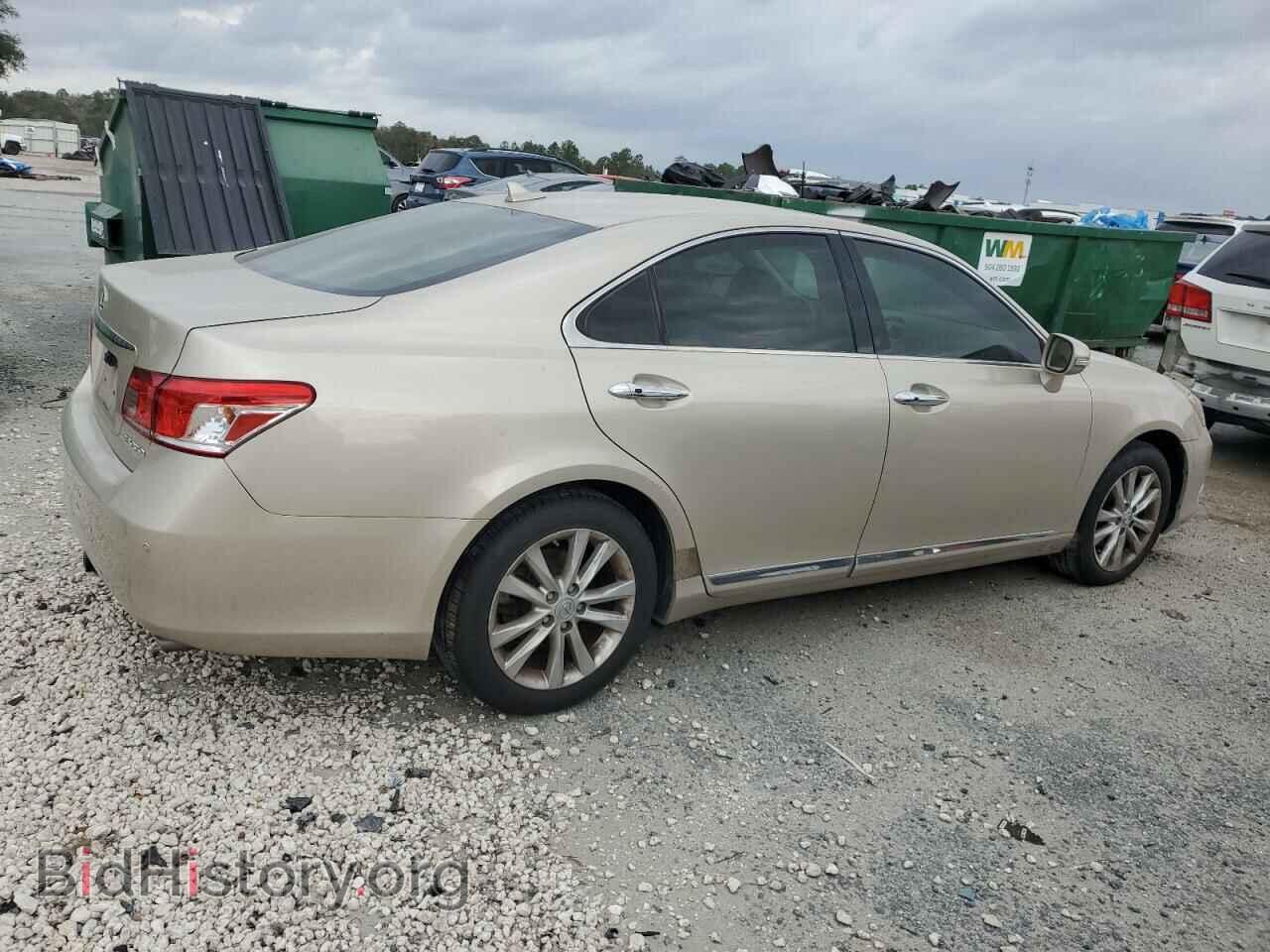 2012 LEXUS ES350 - VIN: JTHBK1EG6C2508608 - Фото 3