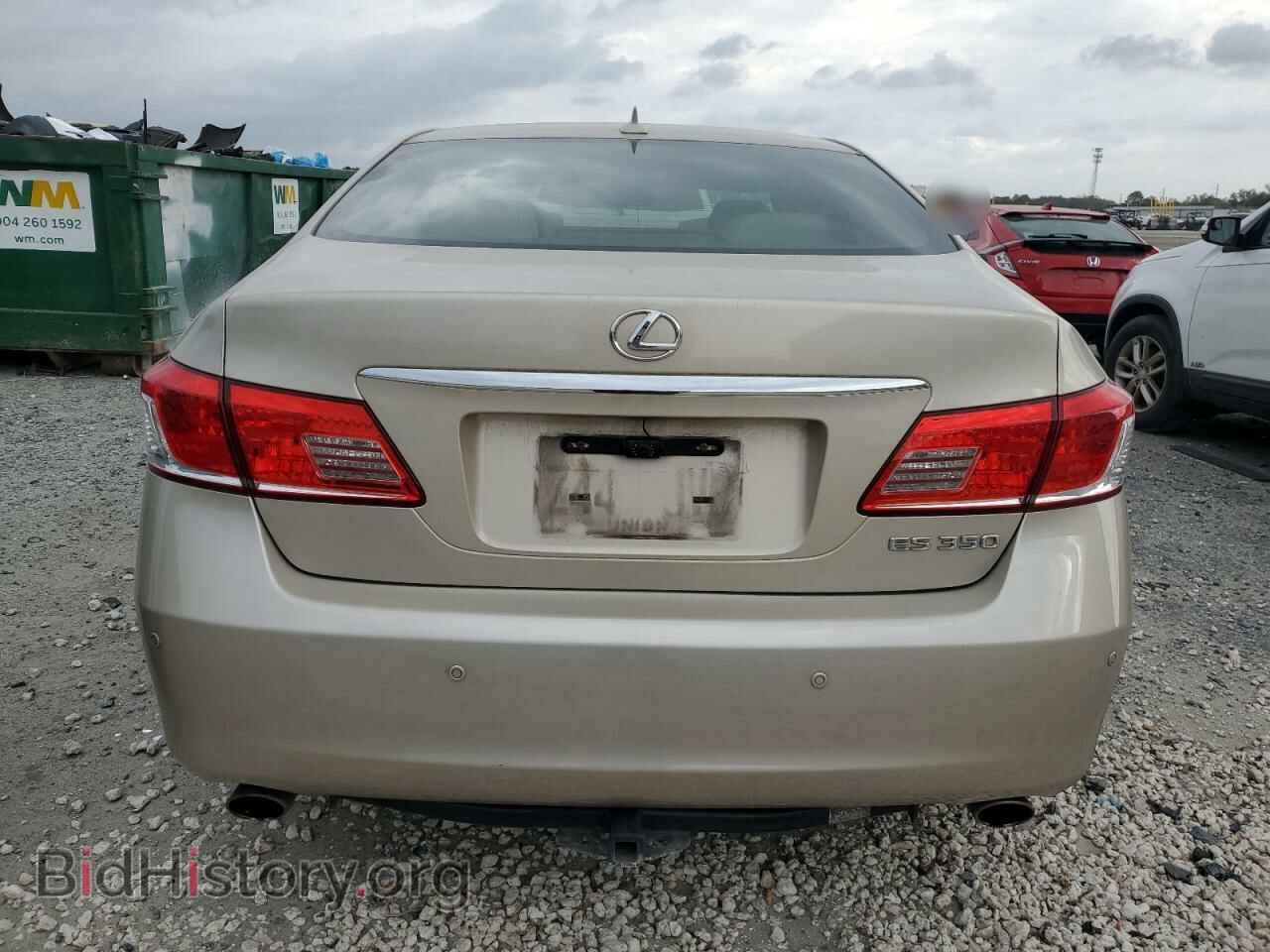 2012 LEXUS ES350 - VIN: JTHBK1EG6C2508608 - Фото 6