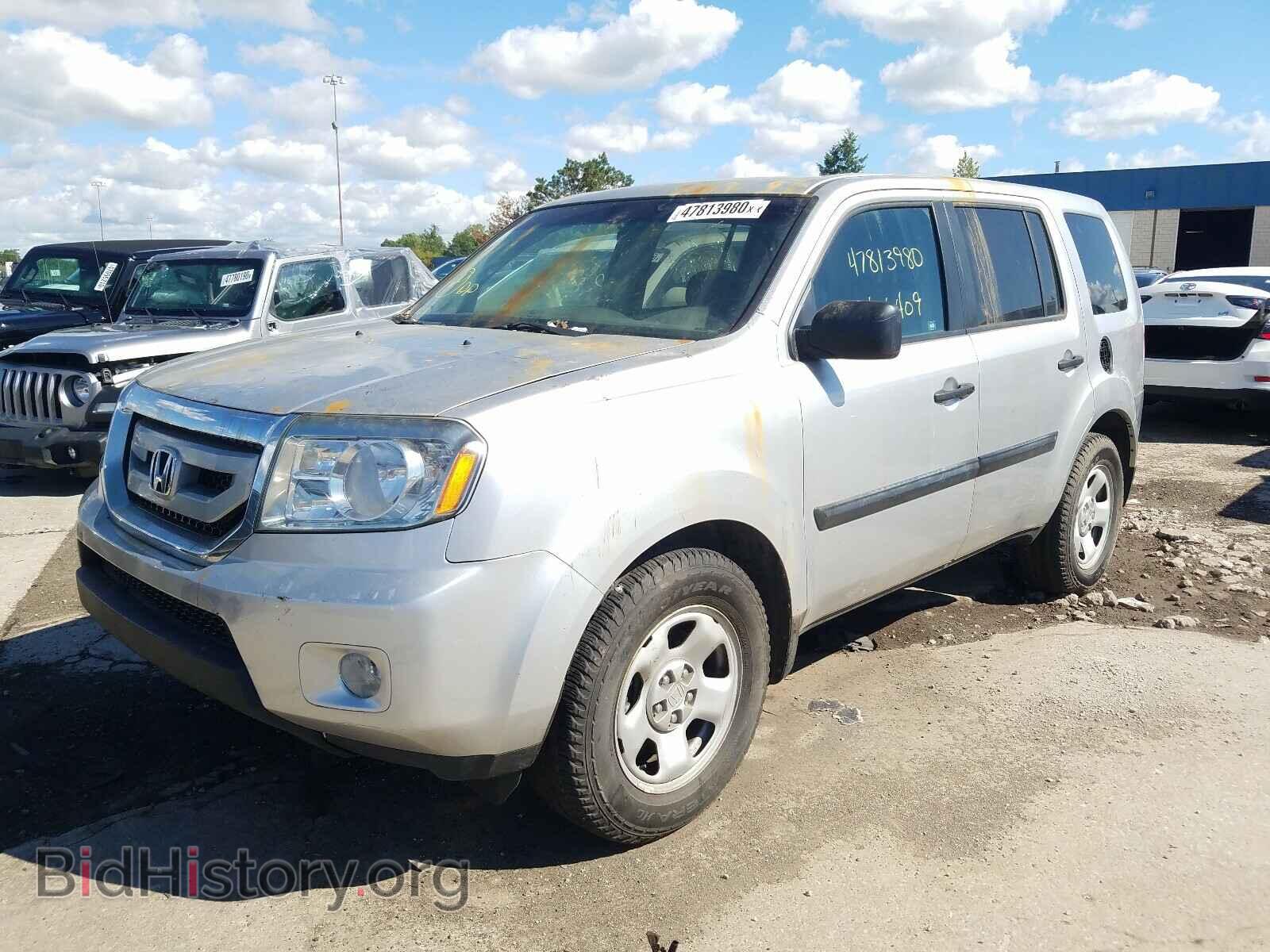 2011 HONDA PILOT - VIN: 5FNYF4H21BB093808 - Фото 2