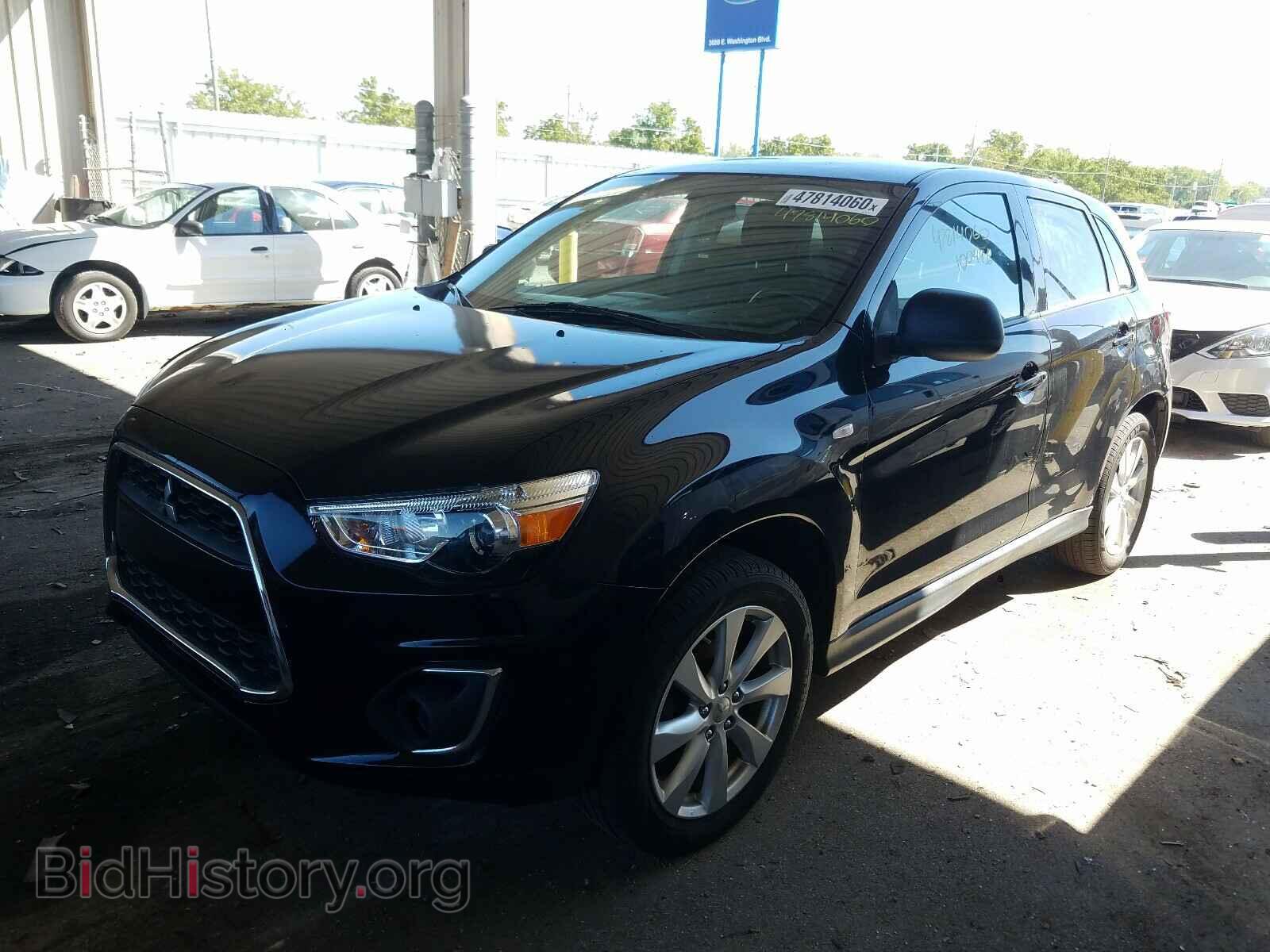 2014 MITSUBISHI OUTLANDER - VIN: 4A4AP3AU9EE011181 - Фото 2