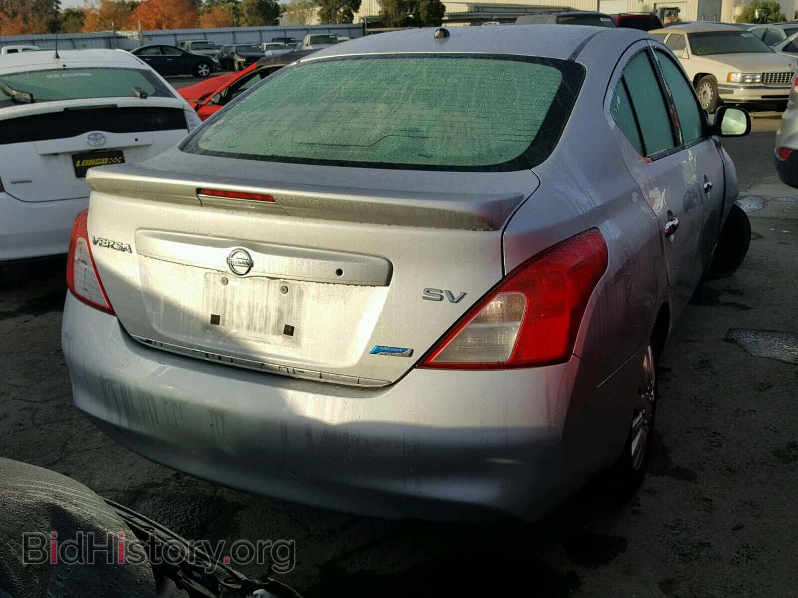 2014 NISSAN VERSA - VIN: 3N1CN7AP9EL864724 - Фото 4