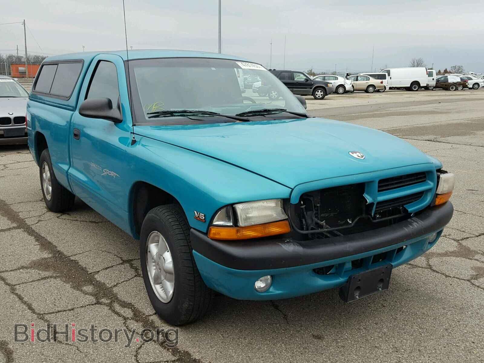 Фотография 1B7FL26X4WS723137 - DODGE DAKOTA 1998