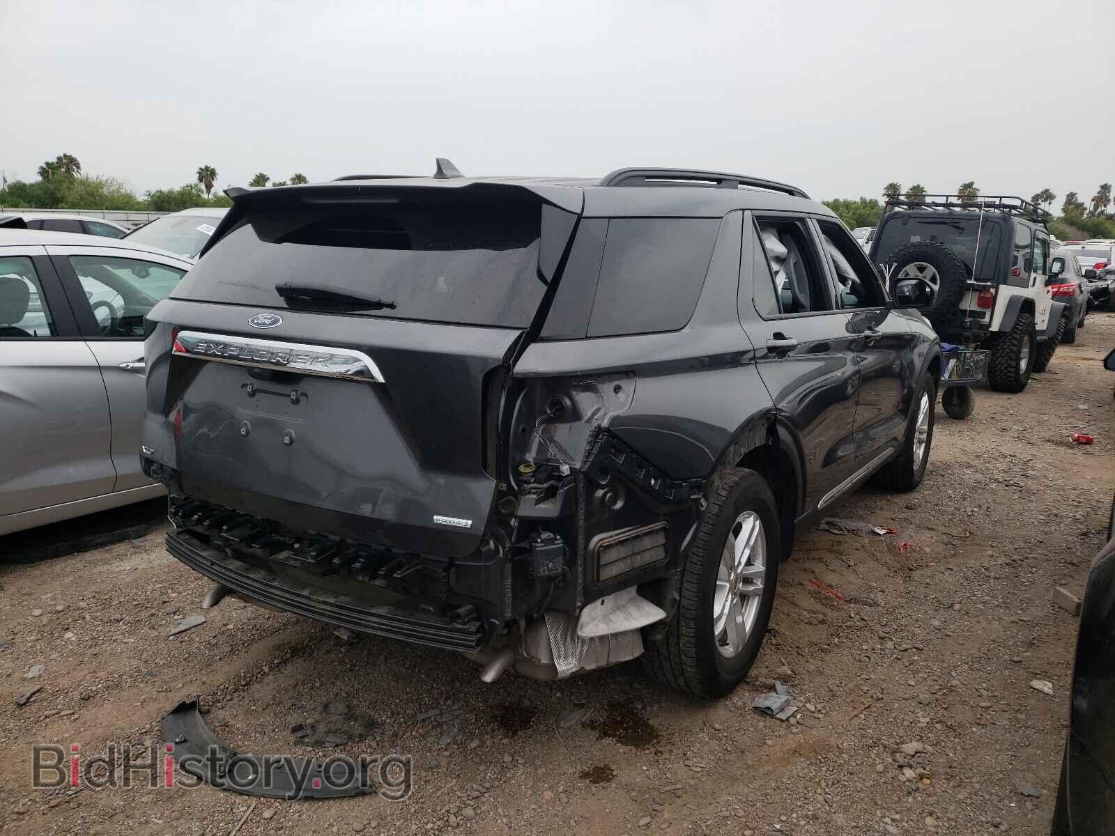 2020 FORD EXPLORER - VIN: 1FMSK7DH9LGC46208 - Фото 4